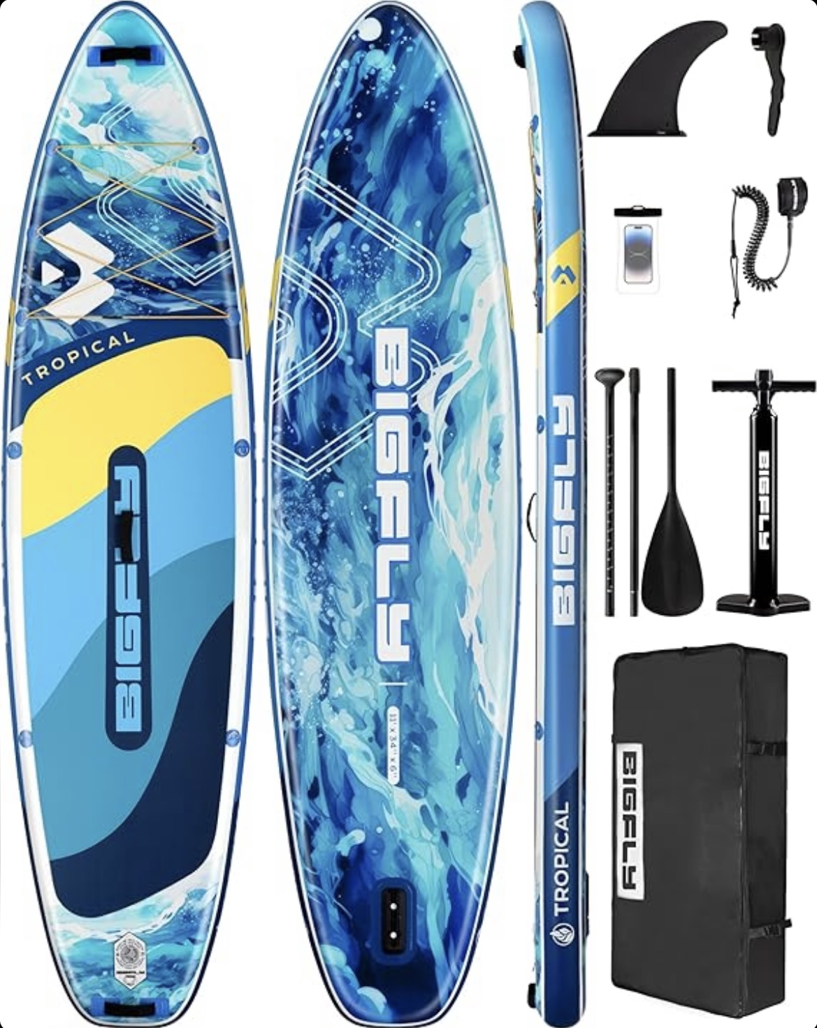 پدل برد BIGFLY TROPICALBLUE